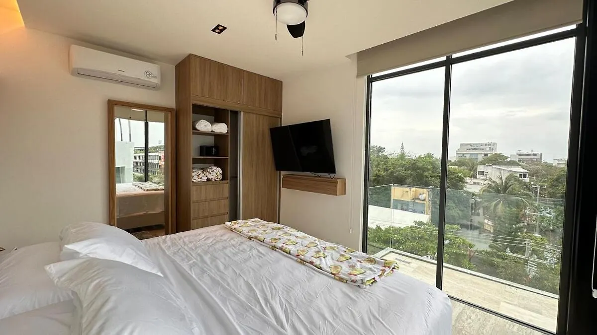 New And Spacious Apartment Near 5Th Avenue Playa del Carmen Mexico