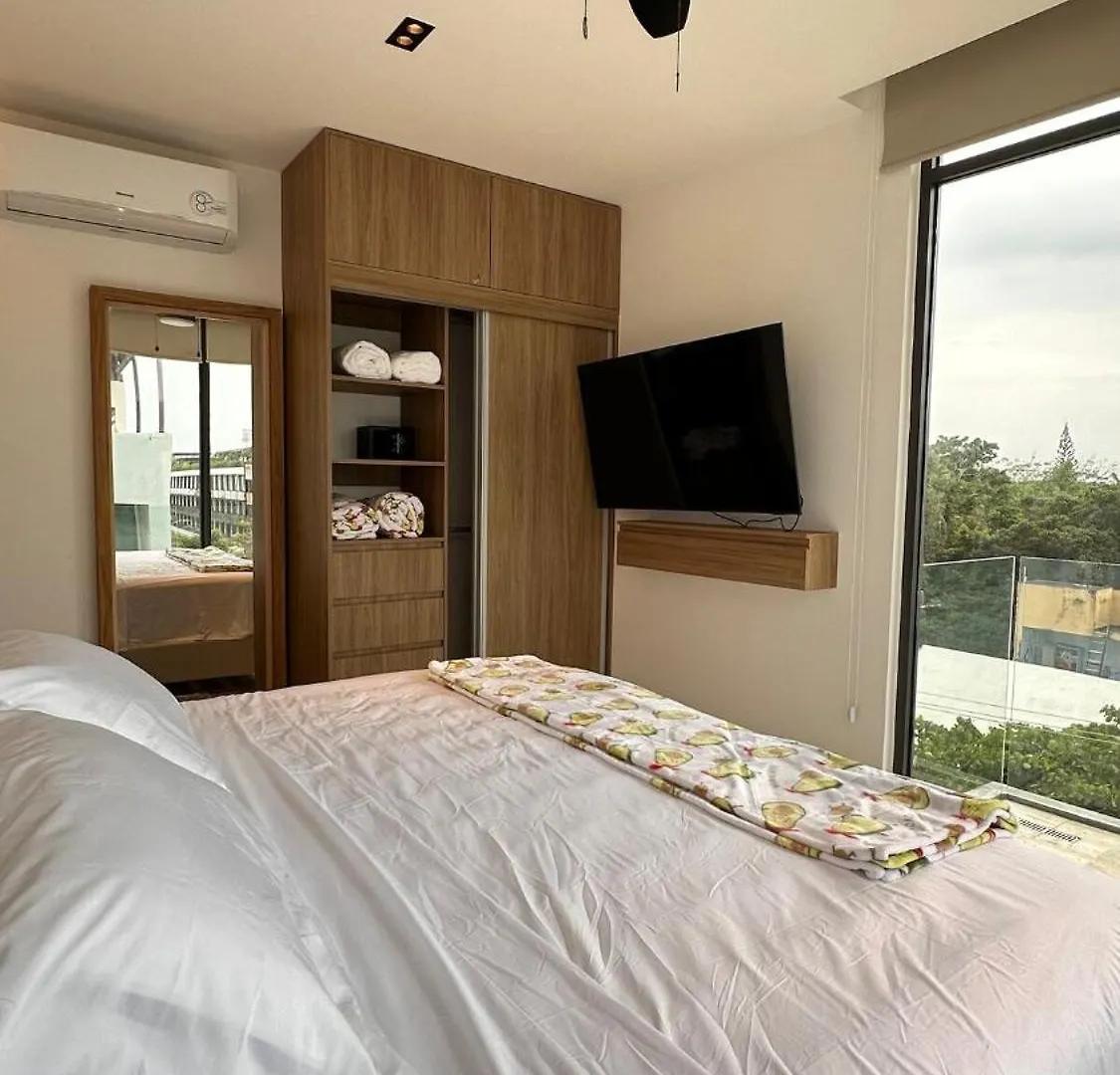 New And Spacious Apartment Near 5Th Avenue Playa del Carmen 0*,