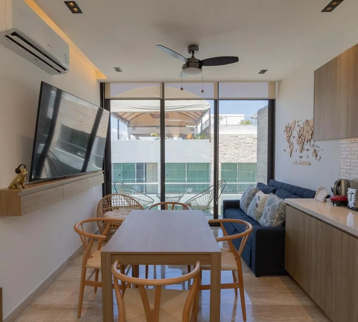 New And Spacious Apartment Near 5Th Avenue Playa del Carmen Mexico