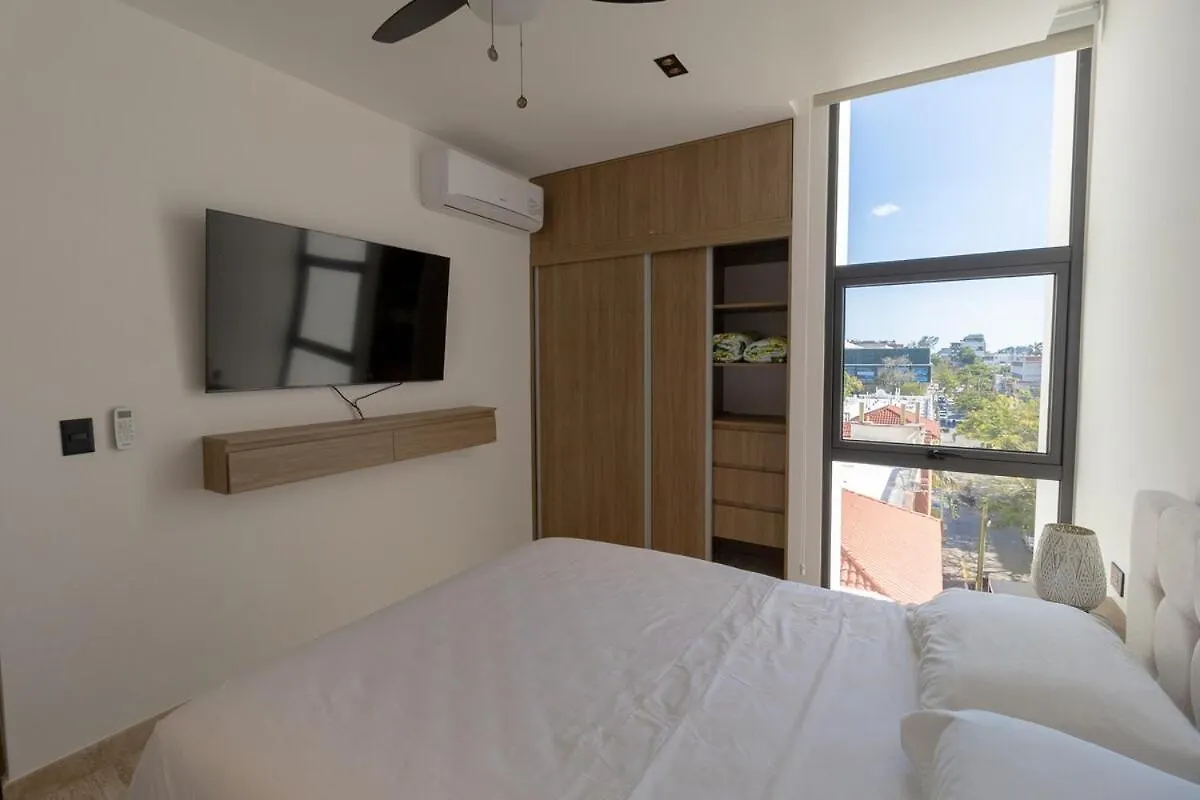New And Spacious Apartment Near 5Th Avenue Playa del Carmen
