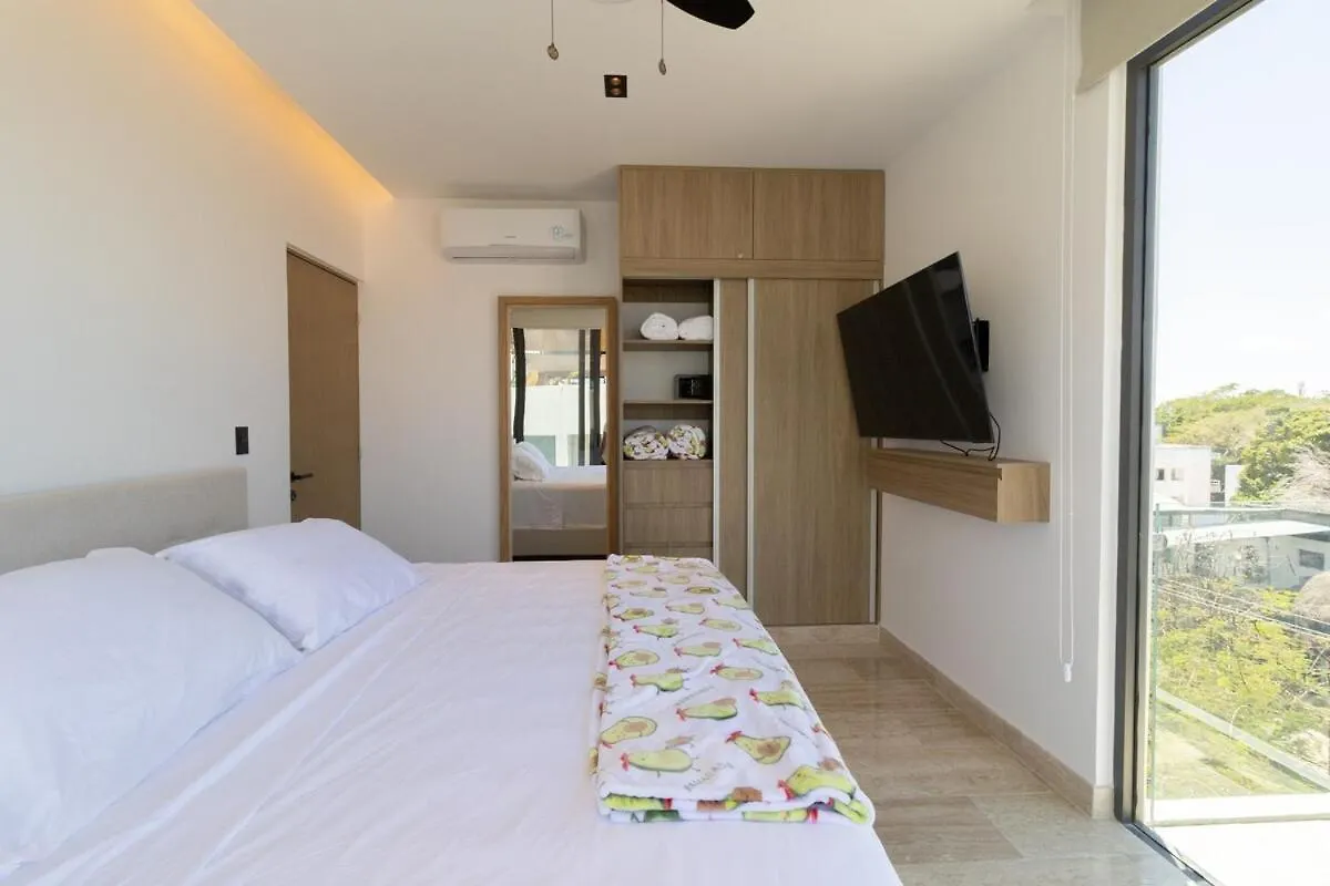 New And Spacious Apartment Near 5Th Avenue Playa del Carmen